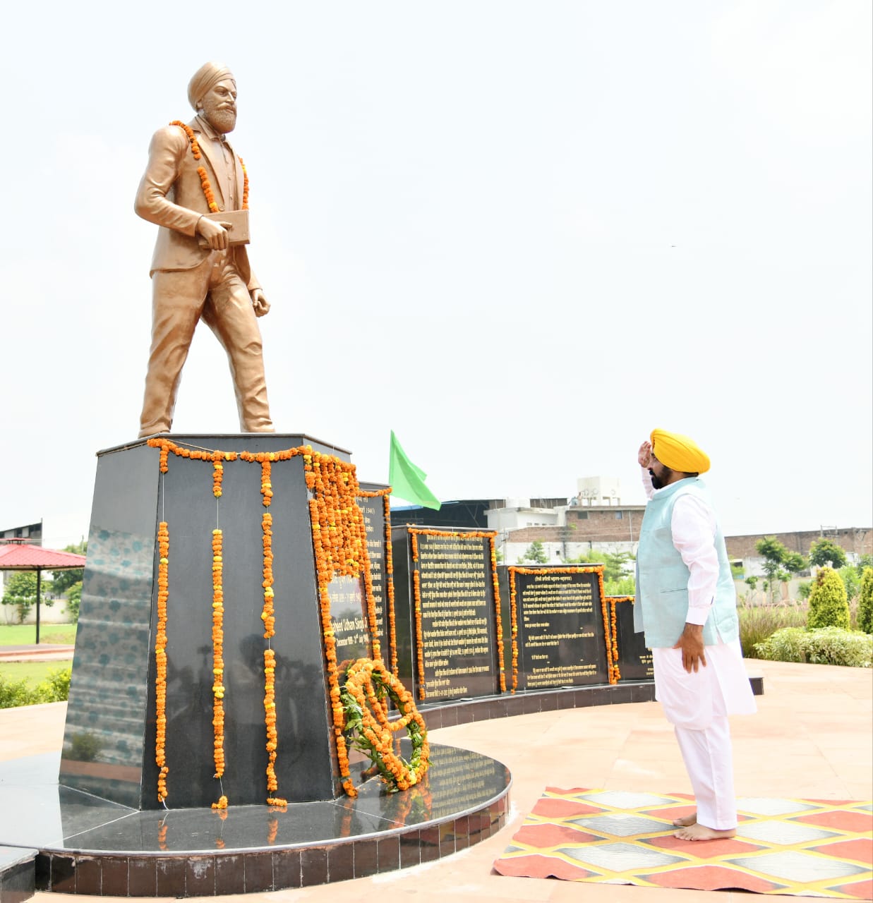 CM Mann demands Bharat Ratna for martyrs Udham Singh Bhagat Singh Kartar Singh Sarabha