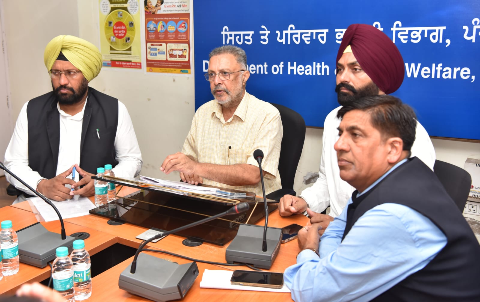 Punjab ministers meet on dengue diseases