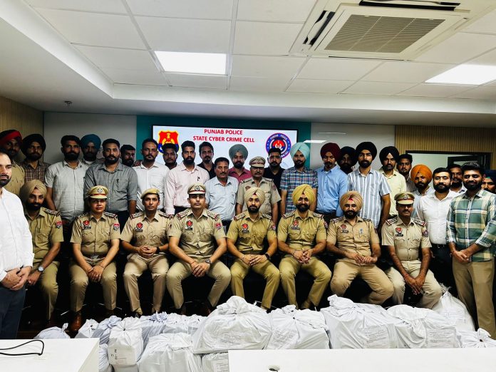Cyber criminal gang bust in Punjab, 155 arrested