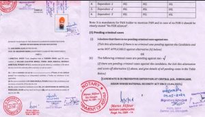 Amritpal Singh files nomination papers from Dibrugarh Jail 