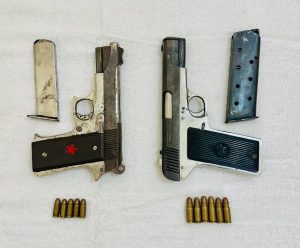 Two of Buchi module nabbed with two pistols 