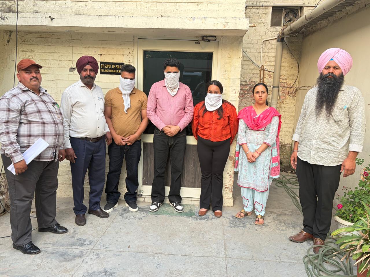 SDOs Clerk nabbed by Vigilance Bureau Punjab