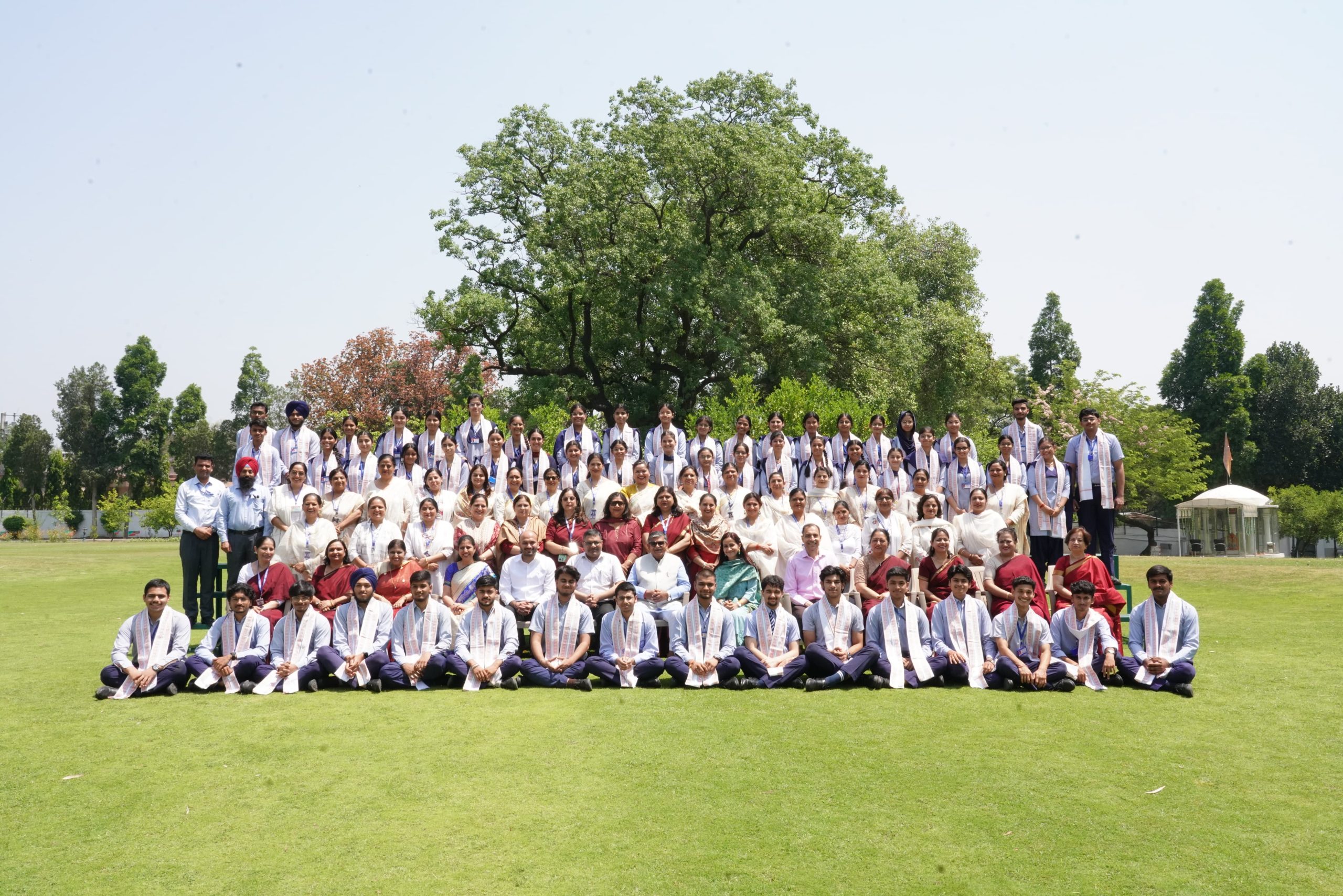 Toppers Felicitated by Governor Kataria