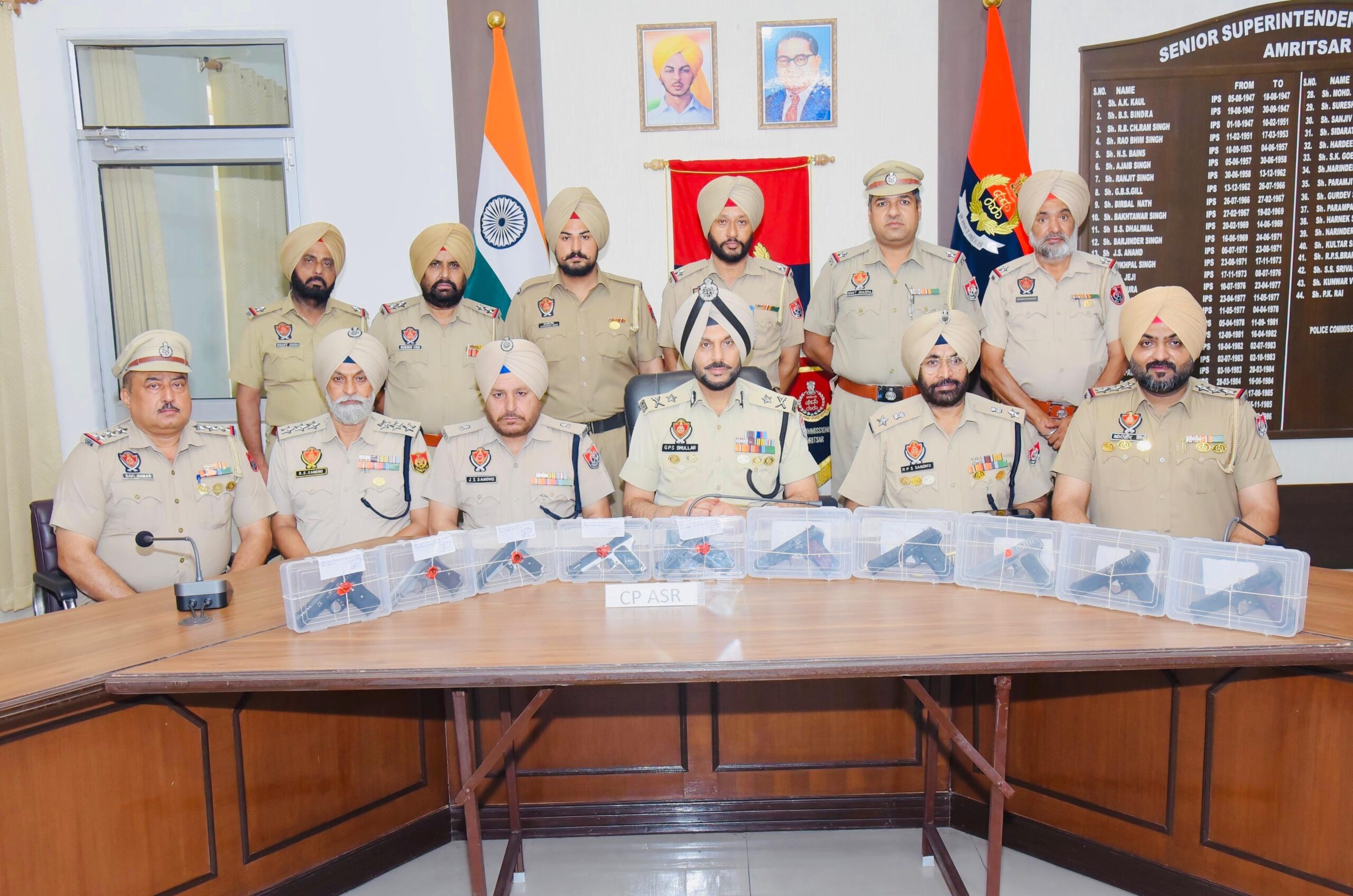 Amitsar Police recovers pistols