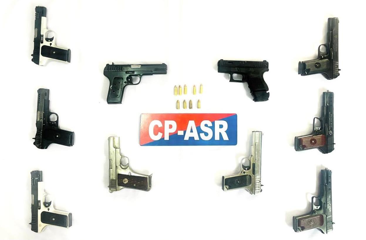 Amitsar Police recovers pistols