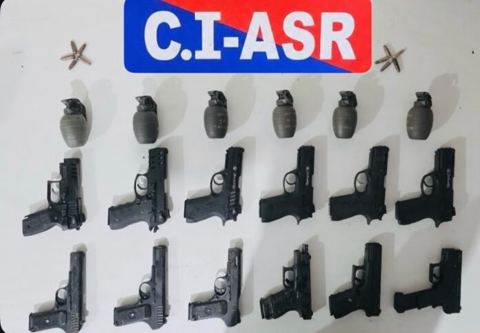 BKI terrorists with 6 grenades 12 pistols