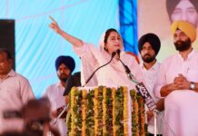 ਦਿੱਲੀ ਦਾ ਰਿਮੋਰਟ ਕੰਟਰੋਲ ਖ਼ਤਮ ਕਰੋ: ਹਰਸਿਮਰਤ ਬਾਦਲ Harsimrat slams AAP govt in Longowal rally