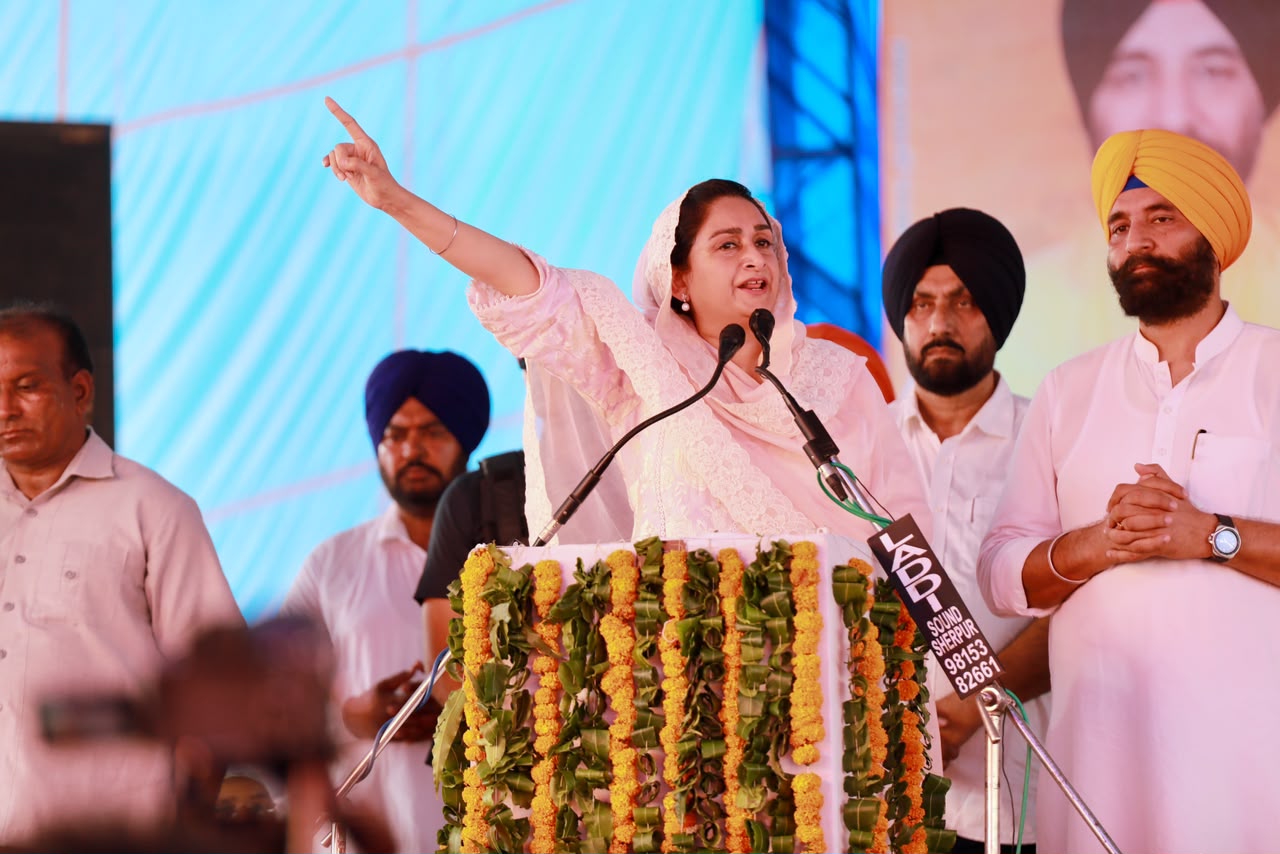 Harsimrat slams AAP govt in Longowal rally