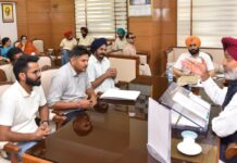 ਮੁਲਾਜ਼ਮਾਂ ਦੇ ਜਾਇਜ਼ ਮਸਲਿਆਂ ਨੂੰ ਹੱਲ ਕਰਨ ਲਈ ਸਰਕਾਰ ਵਚਨਬੱਧ, ਅਧਿਆਪਕਾਂ ਦੀ ਭਰਤੀ ਛੇਤੀ: ਚੀਮਾ FM Cheema meets Union leaders